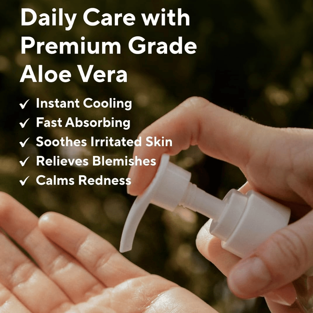 AROMATICA Organic Aloe Vera Gel – beroligende og fugtgivende aloe vera-gel til daglig hudpleje