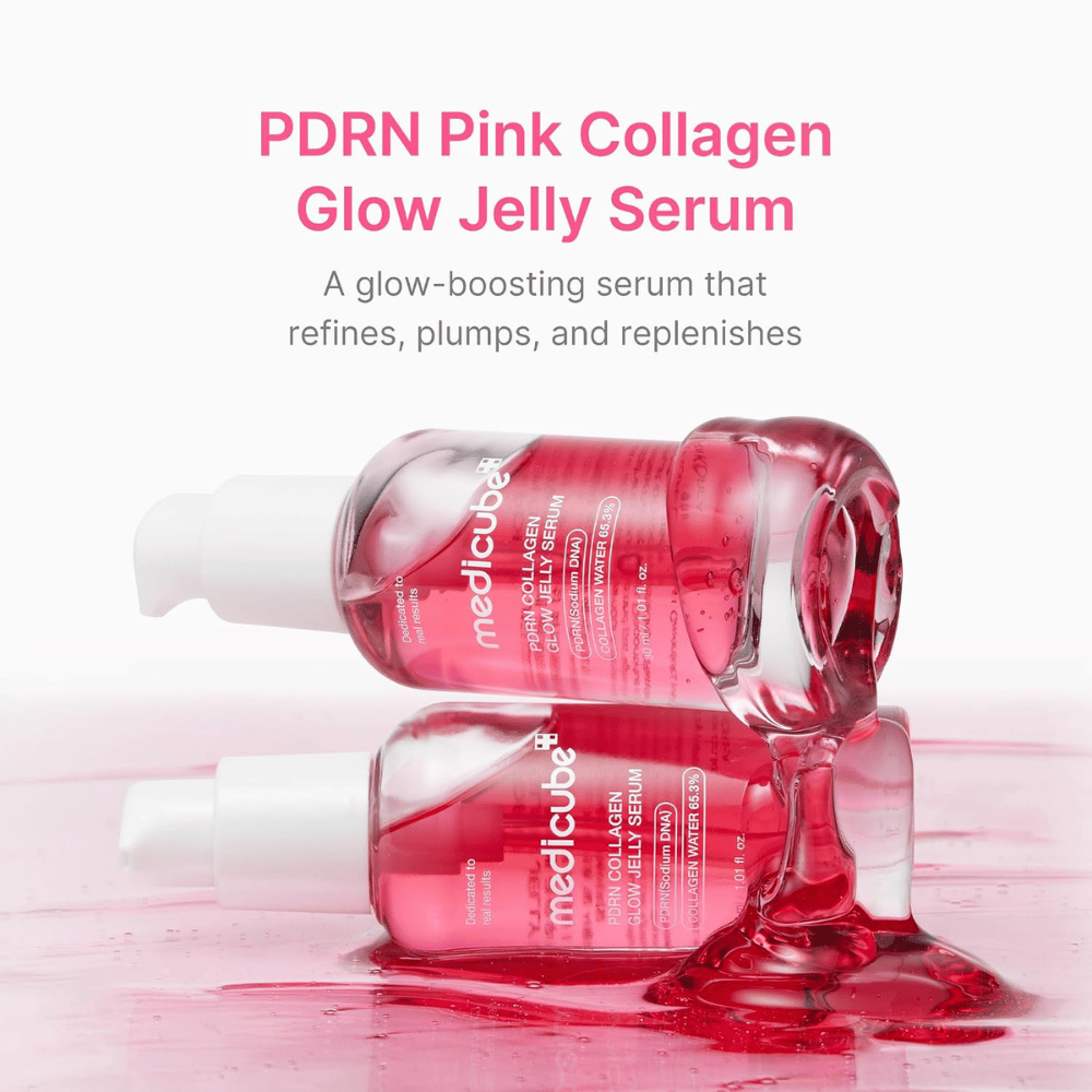 Medicube PDRN Collagen Glow Jelly Serum til fugtet, fyldigere hud med naturlig glød og elasticitet