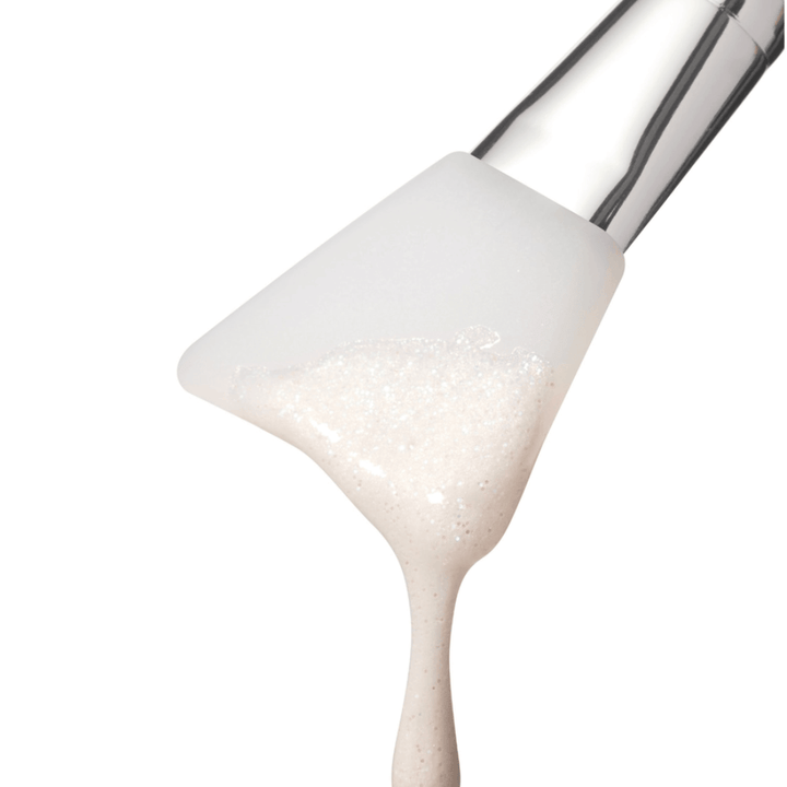 COSRX PDRN EXOSOME Skinplaning Glaze Mask med applikator, som giver jævn påføring, fugt og forbedret hudelasticitet.