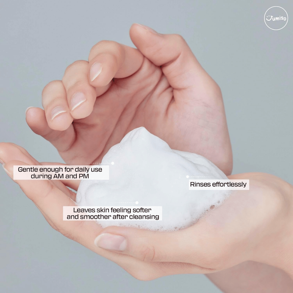 Jumiso Pore Purifying Salicylic Acid Foaming Cleanser – mild low pH ansigtsrens med salicylsyre, der renser porer og egner sig til daglig brug morgen og aften