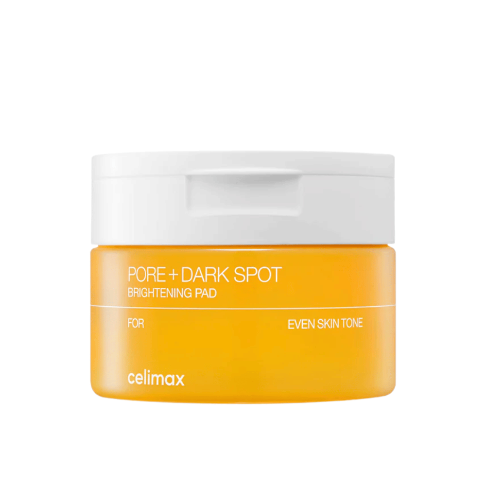 Celimax Pore + Dark Spot Brightening Pad – koreanske brightening pads til hud med ujævn tone, porer og pigmentering.