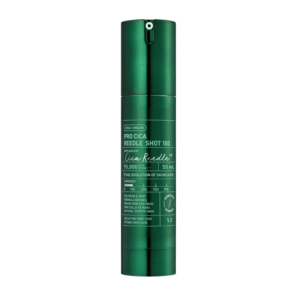 VT Cosmetics Pro Cica Reedle Shot 100 50 ml beroligende serum med CICA Reedle-teknologi til sensitiv og irriteret hud