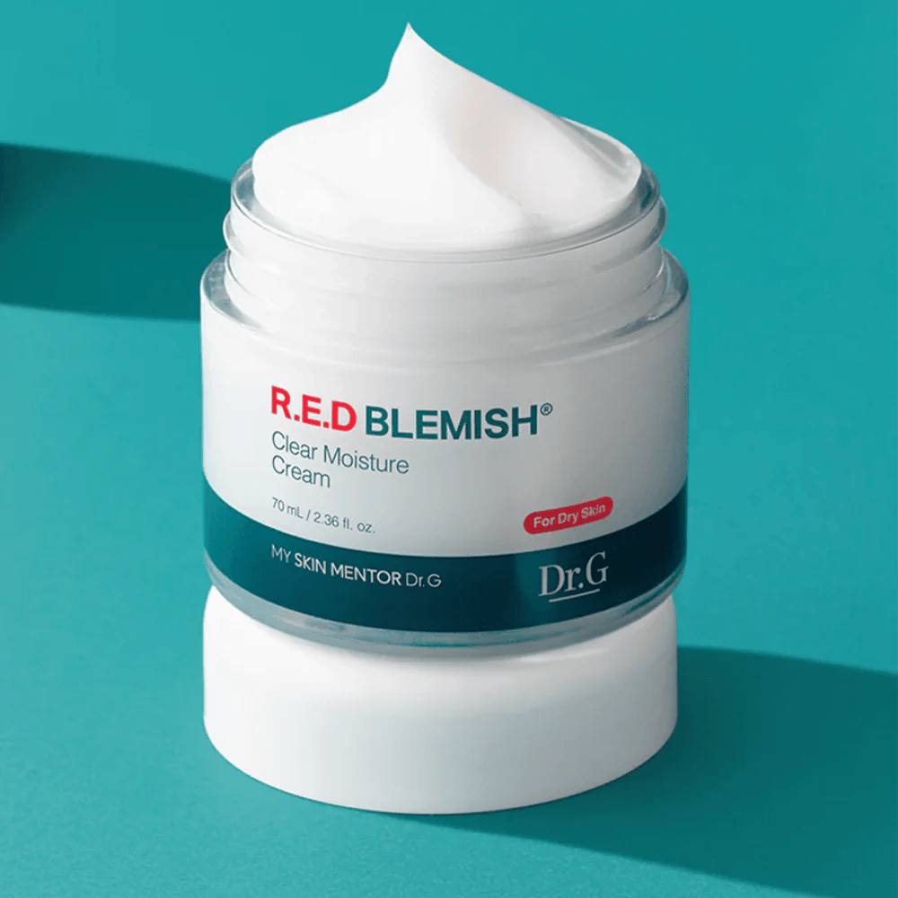 Dr.G R.E.D Blemish Clear Moisture Cream – rig fugtighedscreme udviklet til tør og fugtfattig hud.