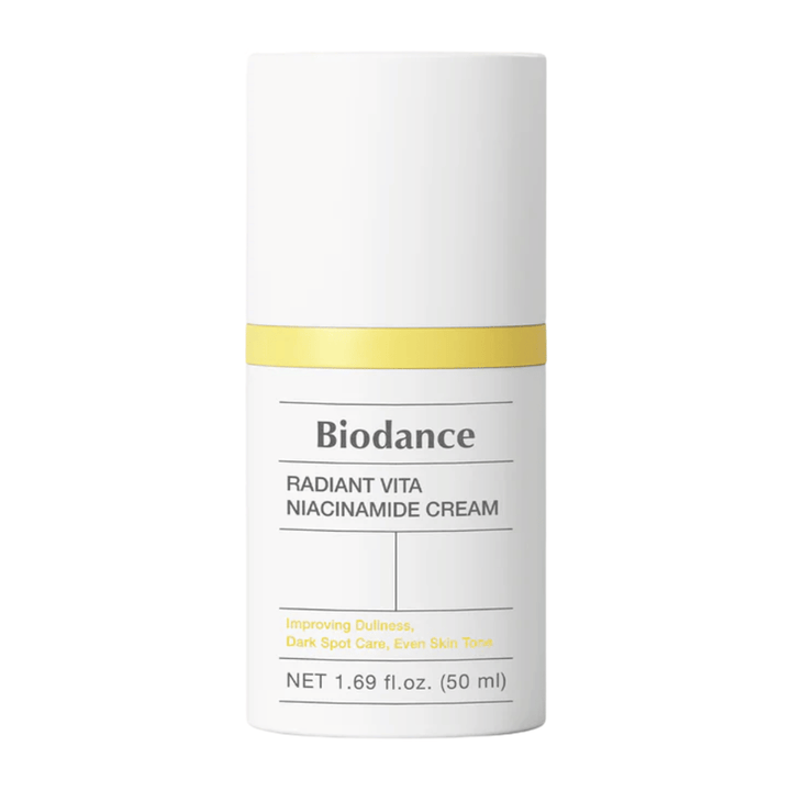 Biodance Pore Perfecting Collagen Peptide Cream 50 ml produktbillede hvid emballage med rosa detalje