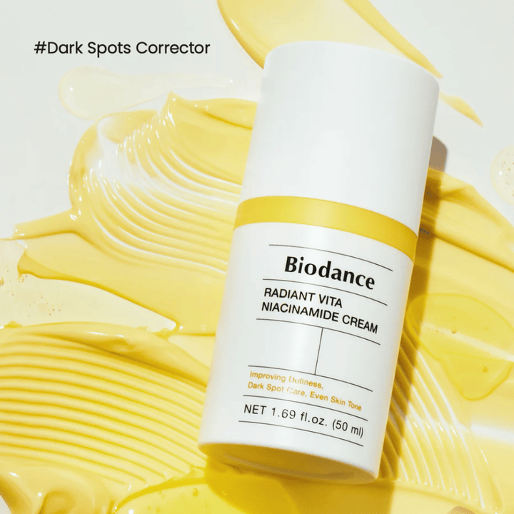 Biodance Radiant Vita Niacinamide Cream 50 ml – lysnende ansigtscreme mod mørke pletter
