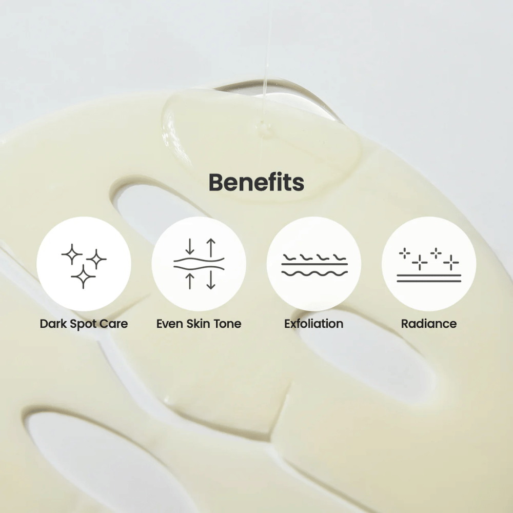 Fordele ved Biodance Brightening Gel Mask:
🌟 Reducerer mørke pletter
✨ Jævner hudtonen
🧖‍♀️ Skånsom eksfoliering
💡 Giver strålende glød

En effektiv maske for en klarere og mere jævn hud!