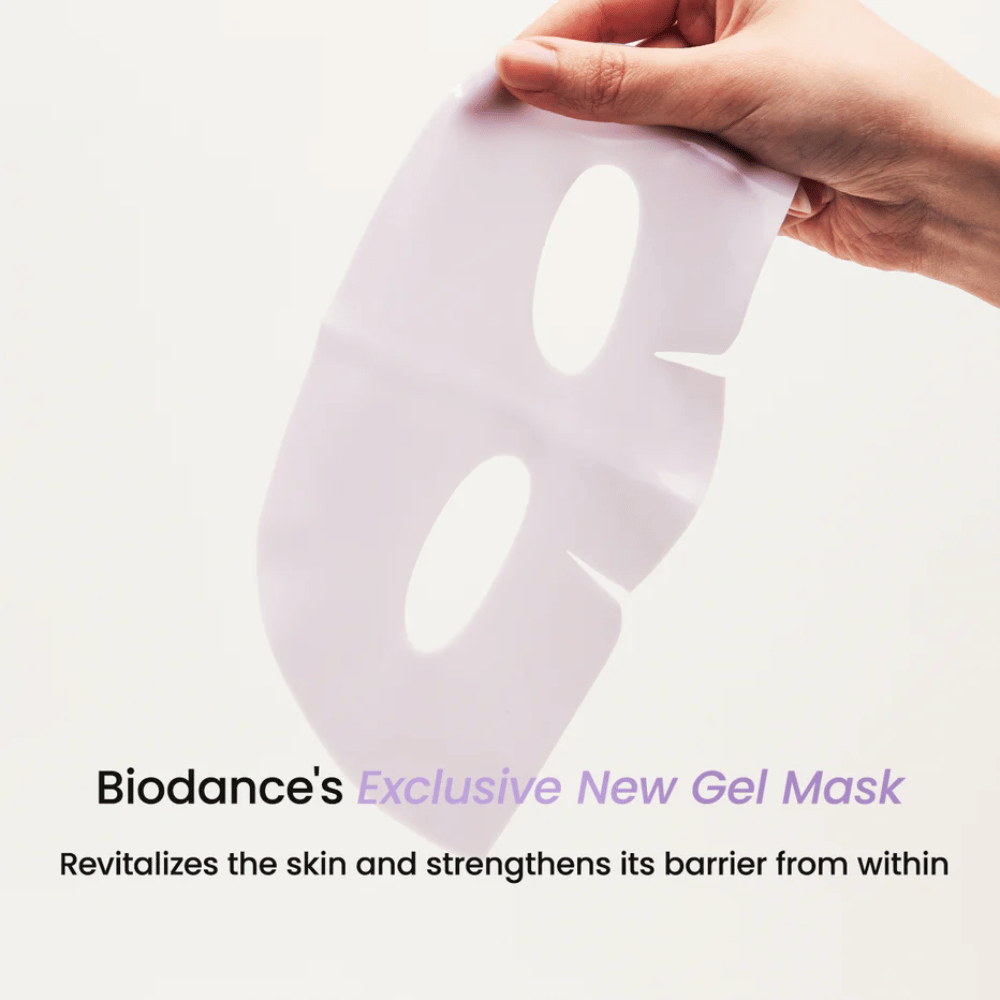 Pakke af Biodance Rejuvenating Caviar PDRN Real Deep Mask med fokus på anti-age, hudfornyelse og glød