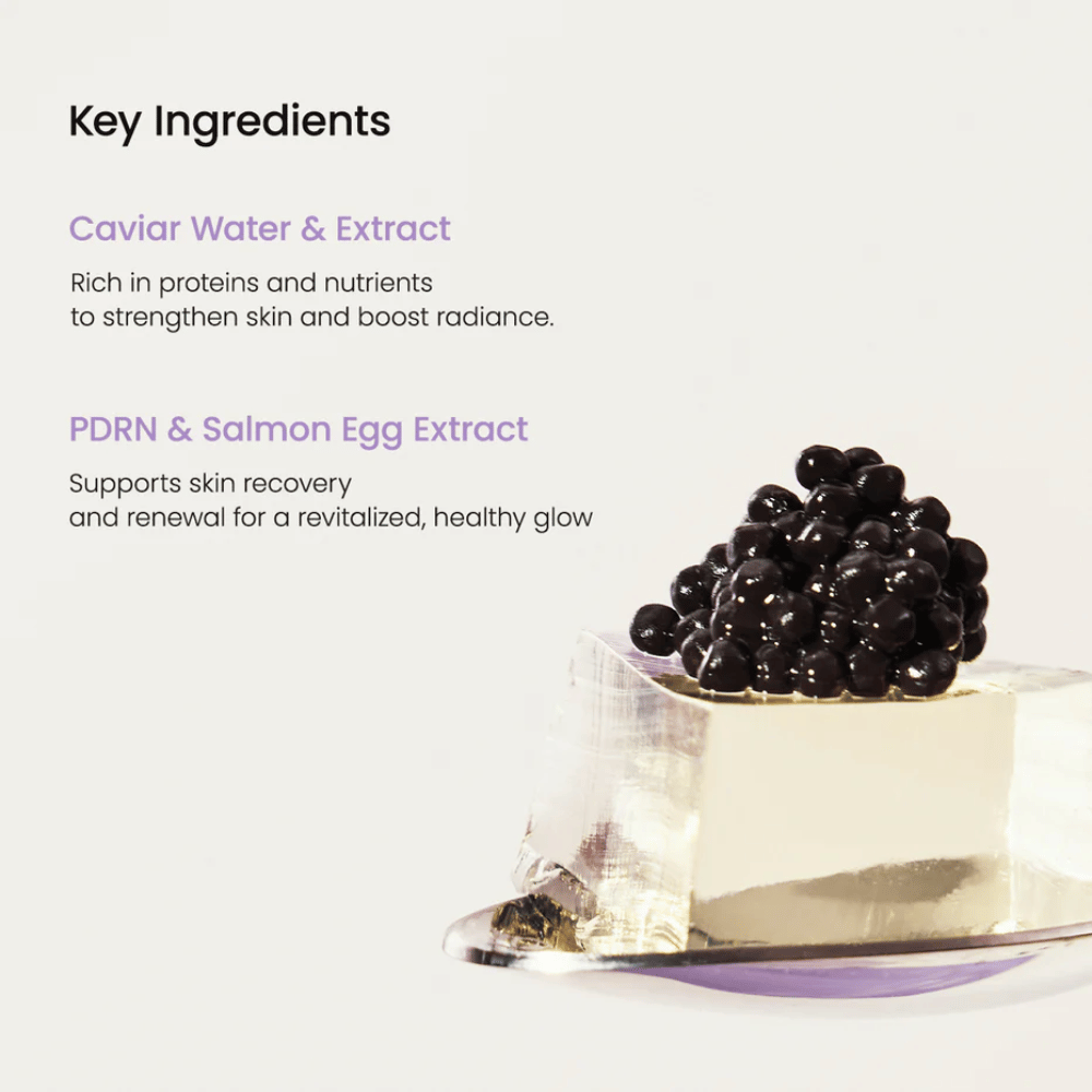 Ny gelbaseret Sheet mask fra Biodance – Rejuvenating Caviar PDRN Real Deep Mask der revitaliserer huden og styrker hudbarrieren
