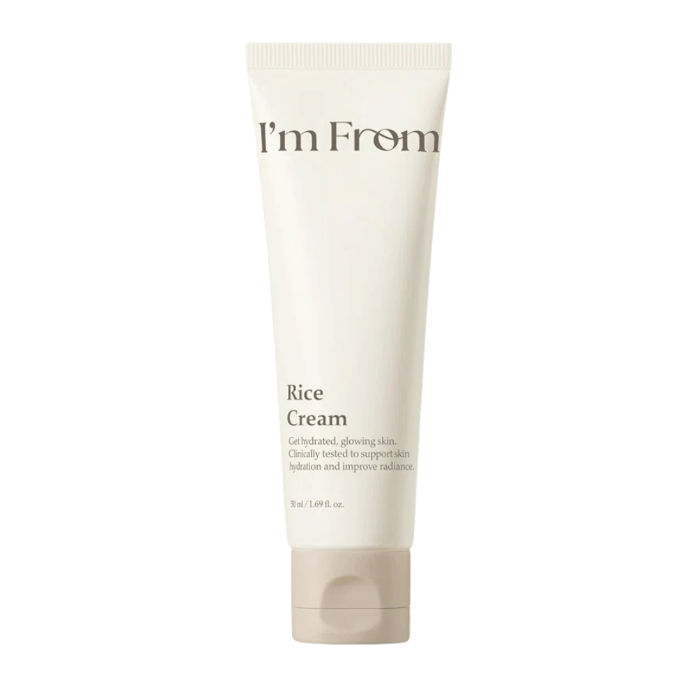 I'm From Rice Cream 50 ml fugtgivende ansigtscreme med risekstrakt for glød og en stærk hudbarriere