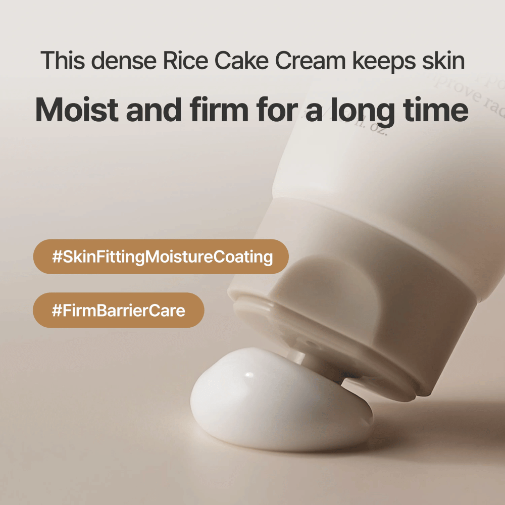 I'm From Rice Cream med rig formel, som fugter i dybden og styrker hudens beskyttende barriere