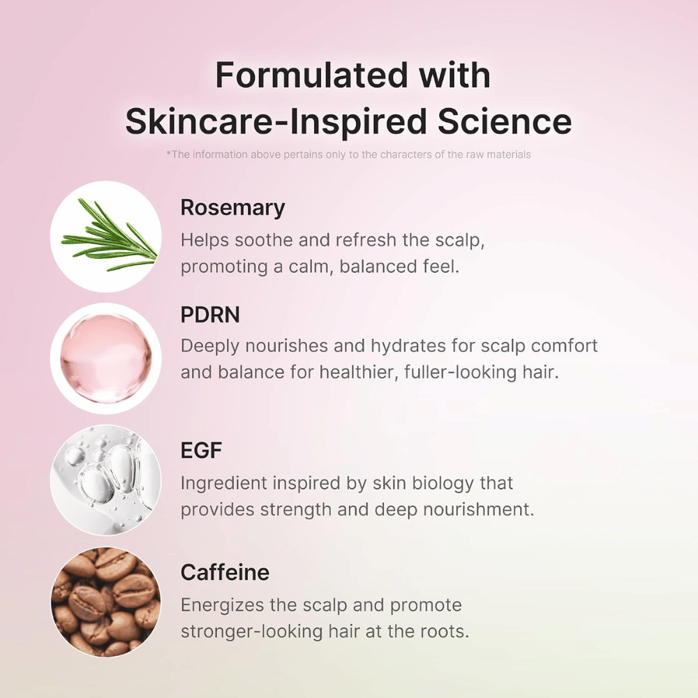 Medicube Rosemary PDRN Scalp Serum – rosmarin, PDRN, EGF og koffein til hovedbundspleje