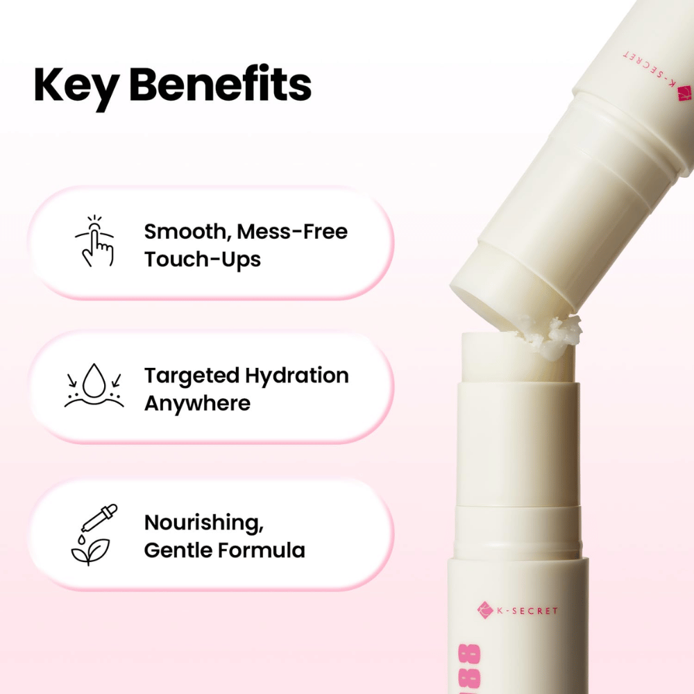 K-SECRET SEOUL 1988 Multi Balm Collagen Complex 7 + Plum – plejende balmstick til målrettet fugtning af tør hud.