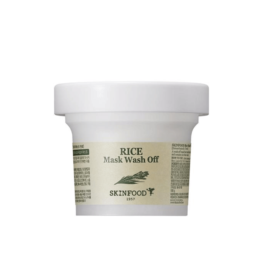 SKINFOOD's Rice Mask Wash Off 120g er en hudcreme lavet med ris.