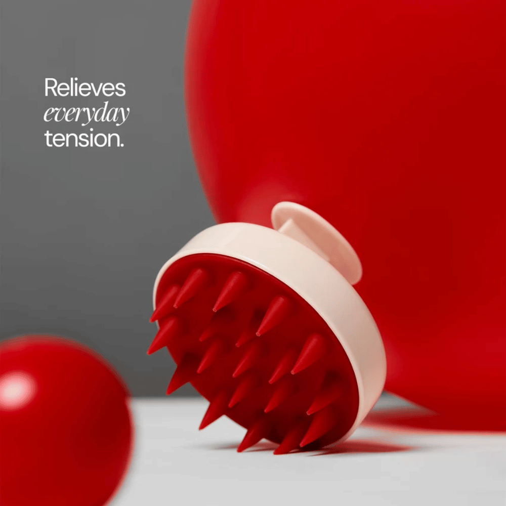 Scalp Massage Brush – massagebørste til hovedbunden, der understøtter hårets naturlige vækst