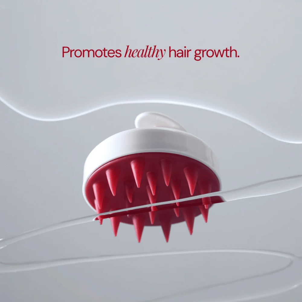 Scalp Massage Brush – hovedbundsmassage med bløde silikonepigge til en sund hovedbund