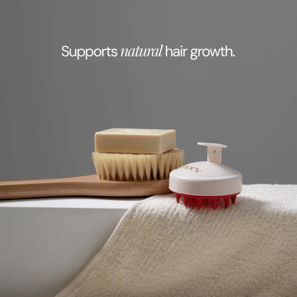 Scalp Massage Brush – hovedbundsbørste til afslappende massage og reduceret spænding