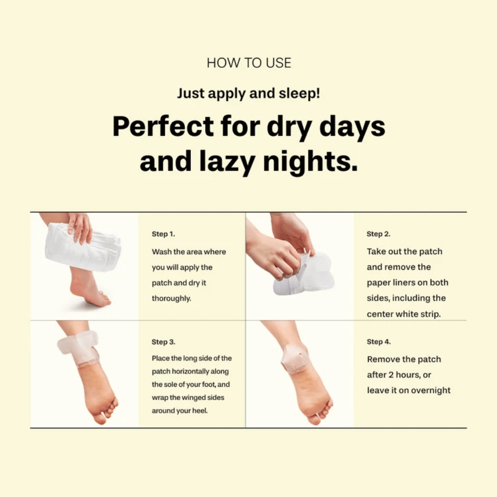 BAREN Shea Butter Sleeping Heel Patch – sådan bruger du fugtgivende patches til tørre hæle