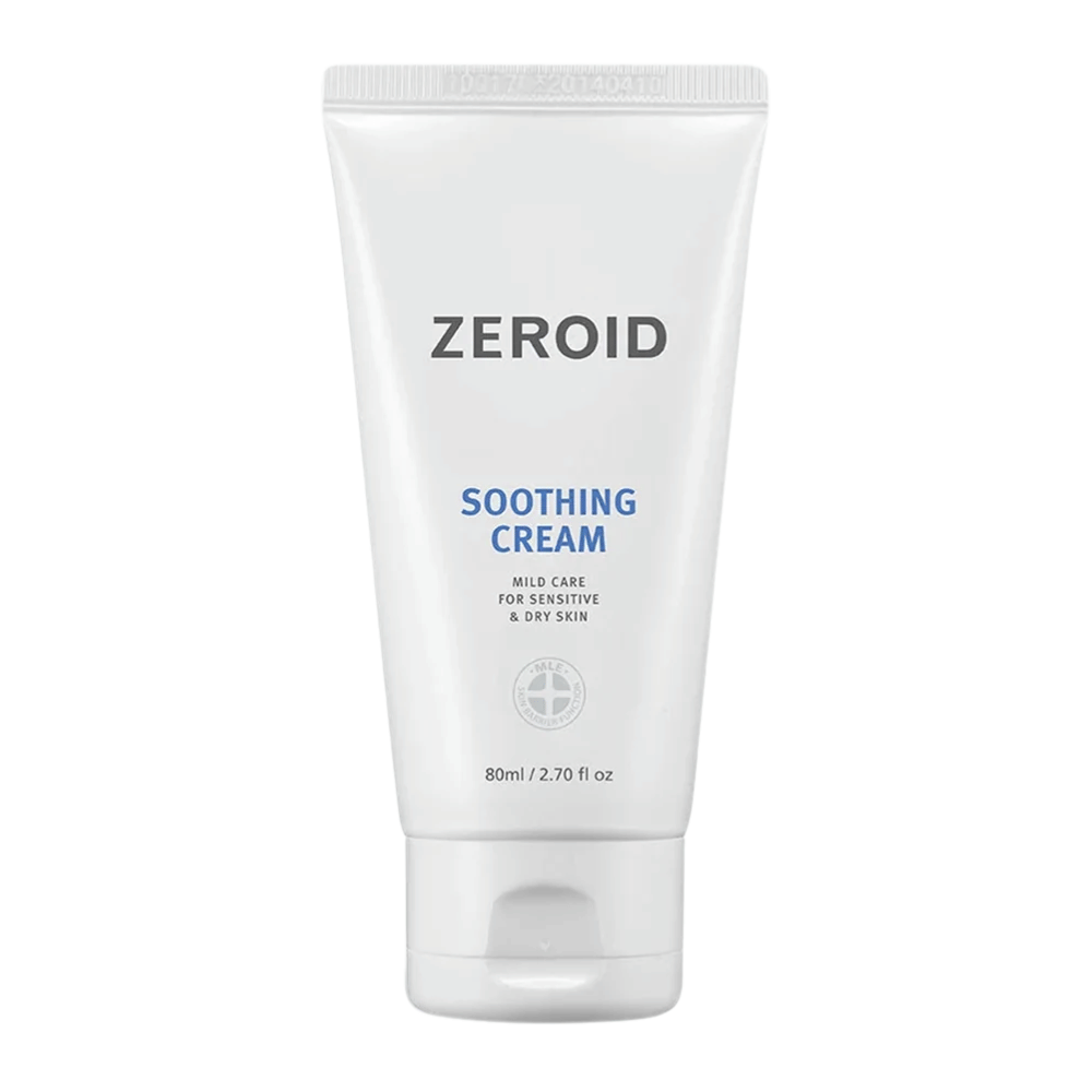 ZEROID Soothing Cream 80 ml fugtgivende ansigtscreme, som beroliger og styrker hudens beskyttelsesbarriere