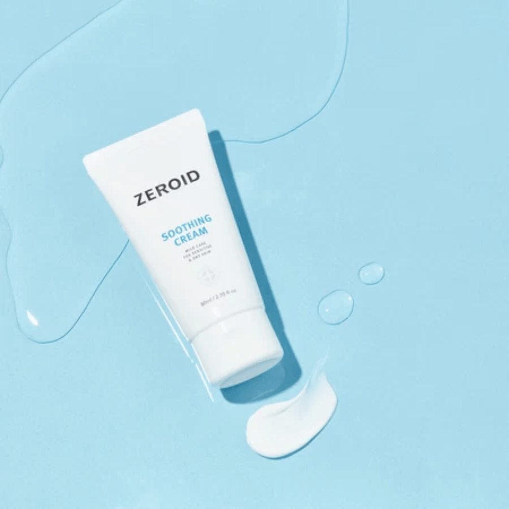 ZEROID Soothing Cream med beroligende og fugtgivende formel til sensitiv og tør hud