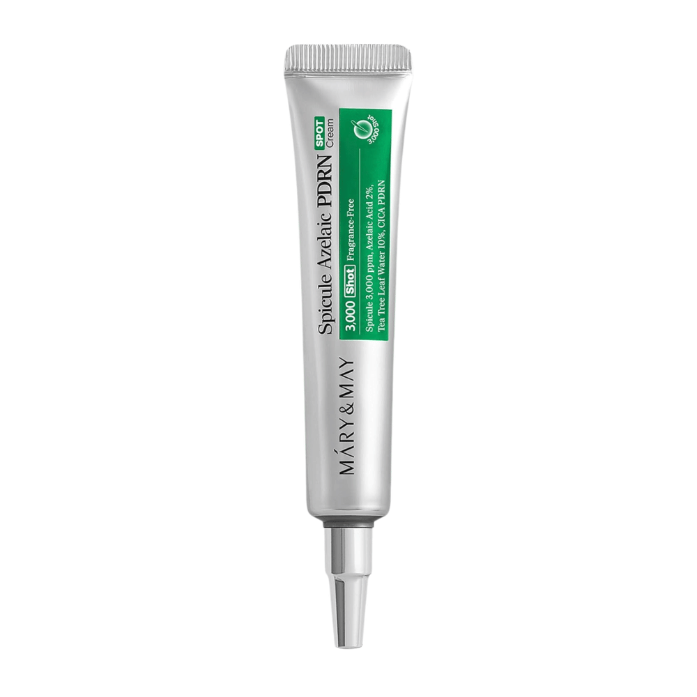 Mary&May Spicule Azelaic PDRN Spot Cream – produktbillede af punktcreme med azelainsyre og PDRN