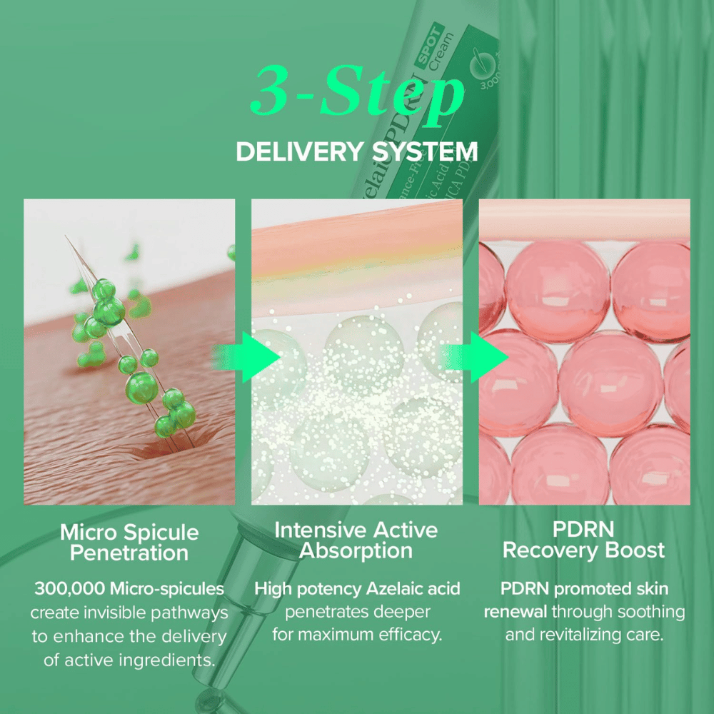 Mary&May Spicule Azelaic PDRN Spot Cream – tretrinssystem med spikler, azelainsyre og PDRN