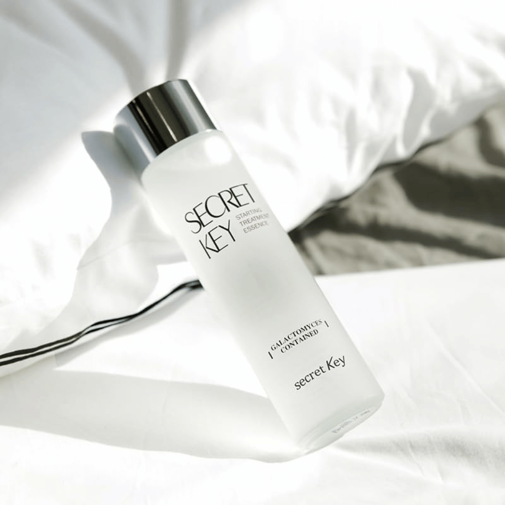 Secret Key Starting Treatment Essence – koreansk essence med fermenteret galactomyces der fugter og forbedrer hudens tekstur.