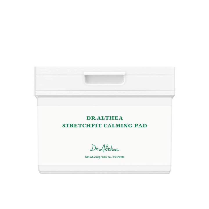 Billede – produktbillede (Google Images vigtig)
Dr. Althea Stretchfit Calming Pad ansigtspads i krukke til beroligende hudpleje, fugt og forbedret hudbalance.