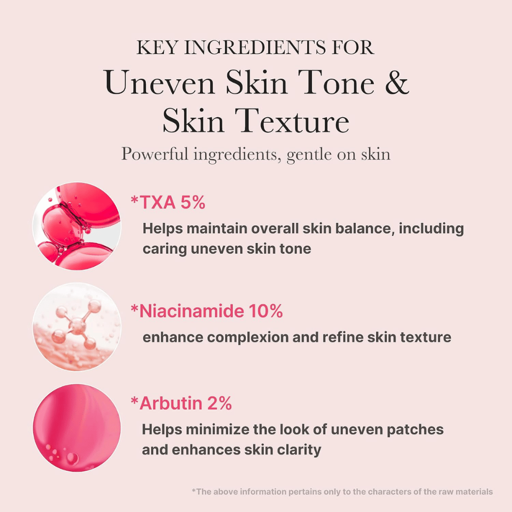 2. Medicube TXA Niacinamide 15 Serum – med 5 % tranexaminsyre, 10 % niacinamid og 2 % arbutin til ujævn hudtone og pigmentpletter
