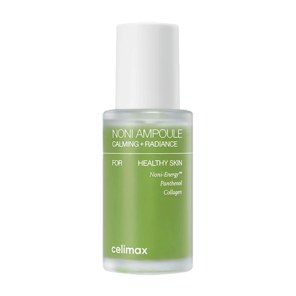 Celimax The Real Noni Ampoule er en ampul med beroligende og strålende effekt for en sund hud. Indeholder Noni-Energy™, panthenol og kollagen for at fugte og forbedre hudens elasticitet. Perfekt til daglig brug for en frisk og strålende hud!