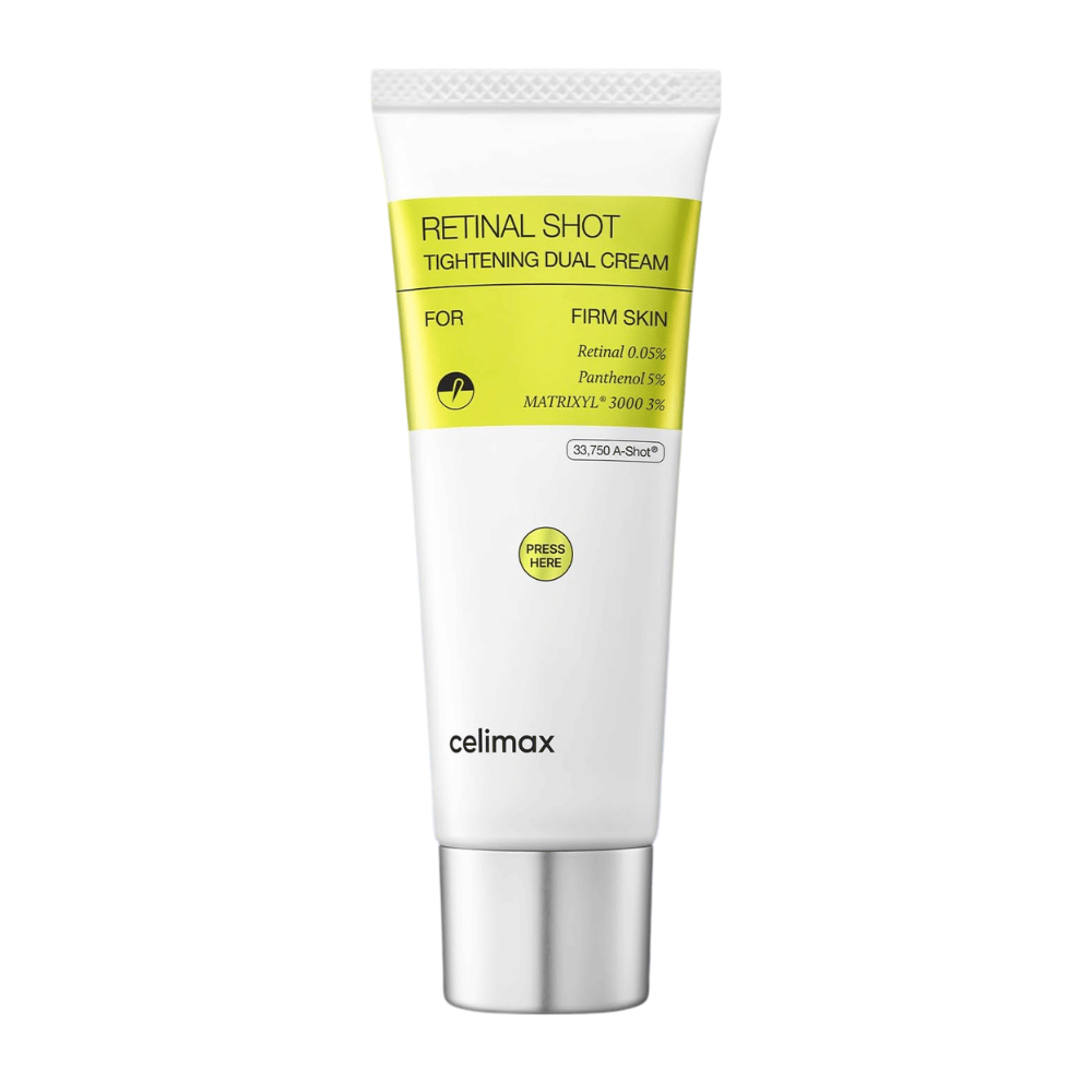 Celimax The Vita-A Retinal Shot Tightening Dual Cream – produktbillede af dobbeltcreme med retinal 0,05 %