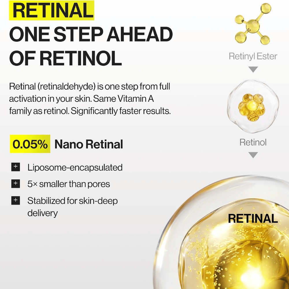 Celimax The Vita-A Retinal Shot Tightening Dual Cream – retinal 0,05 % i nanoindkapslet formel