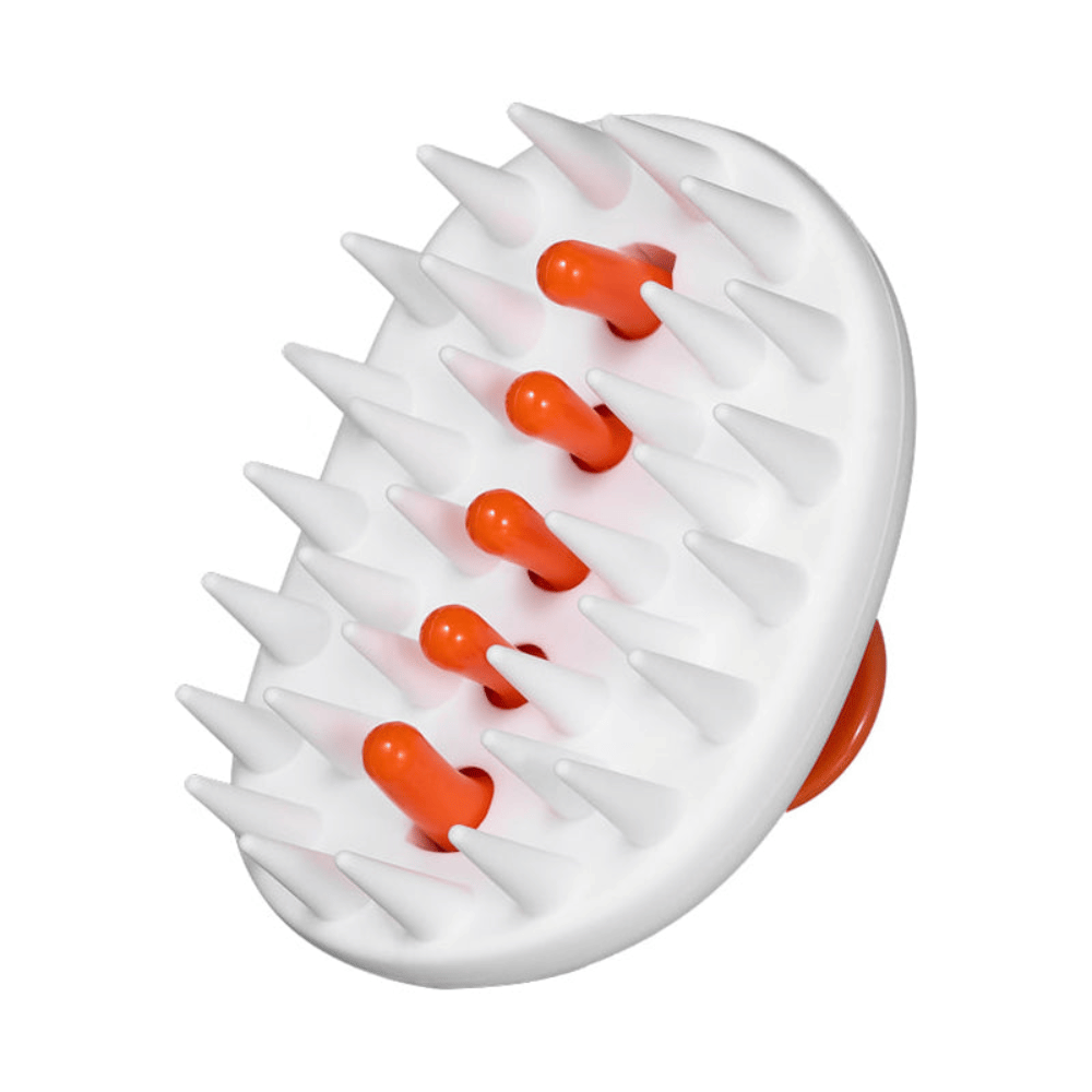 LILYEVE Two-Way Gua Sha Brush med bløde silikonepigge til hovedbundsmassage og rengøring