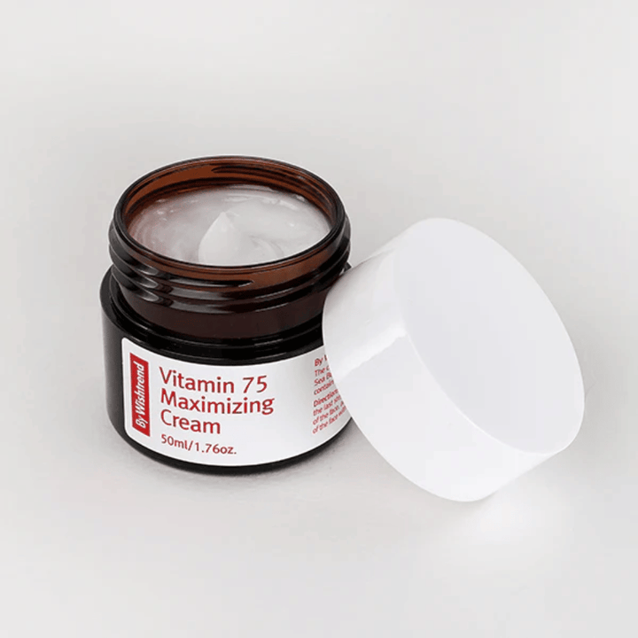 By Wishtrend Vitamin 75 Maximizing Cream ansigtscreme med havtorn, som fugter huden og giver en mere ensartet hudtone og naturlig glød.