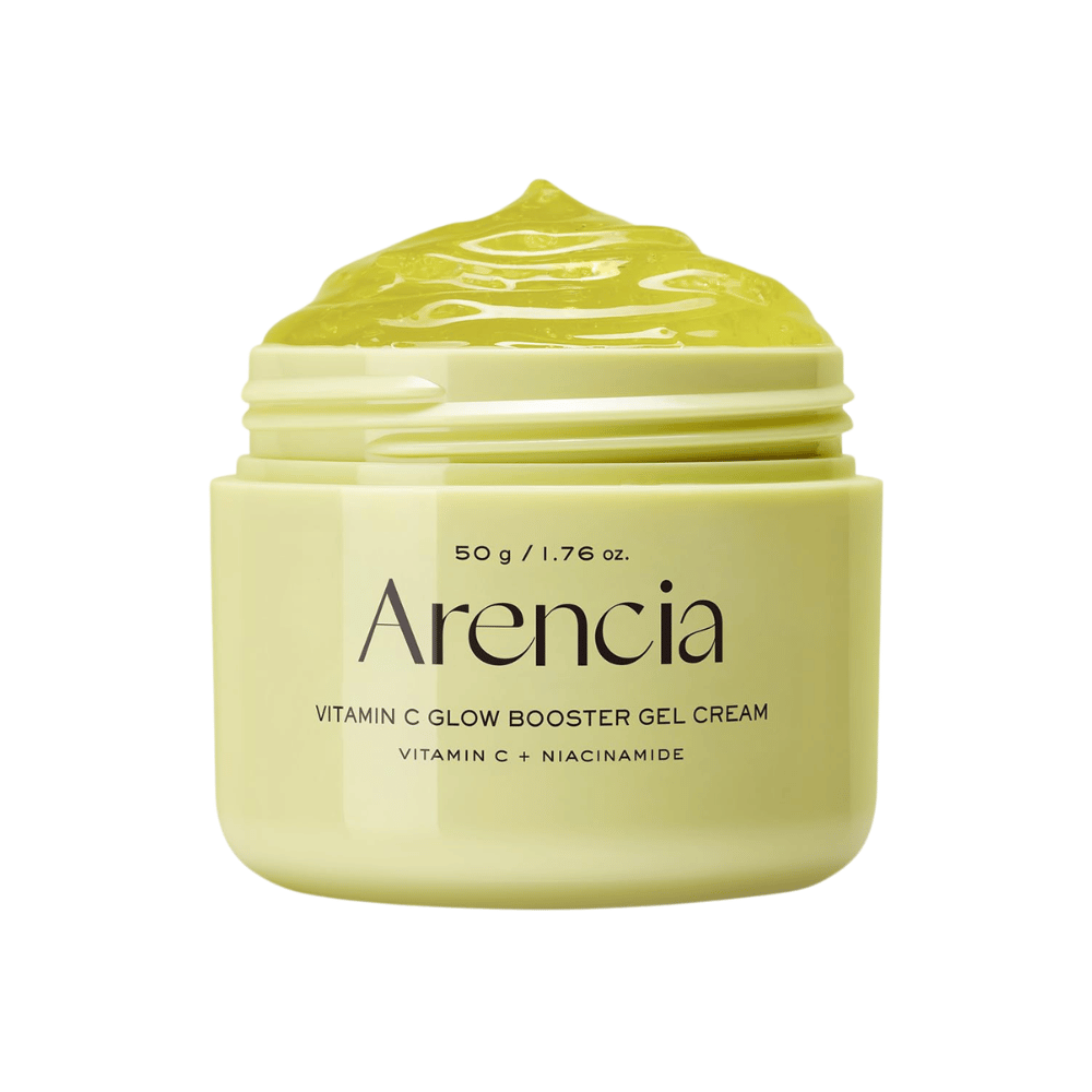 Arencia Vitamin C Glow Booster Gel Cream 50 g – fugtgivende vitamin C-gelcreme med niacinamid