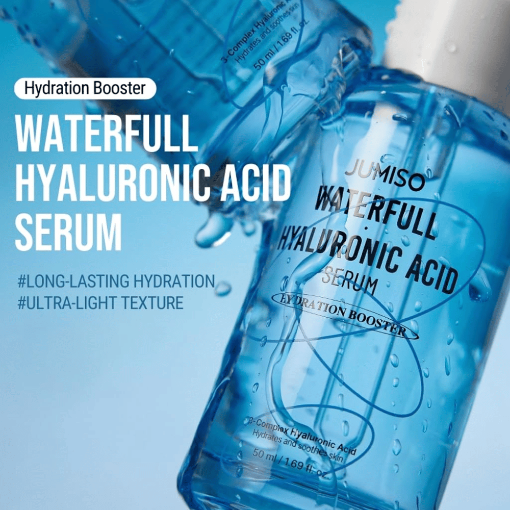 Jumiso Waterfull Hyaluronic Acid Serum – ultralet koreansk fugtserum med langvarig fugt og hurtig absorption