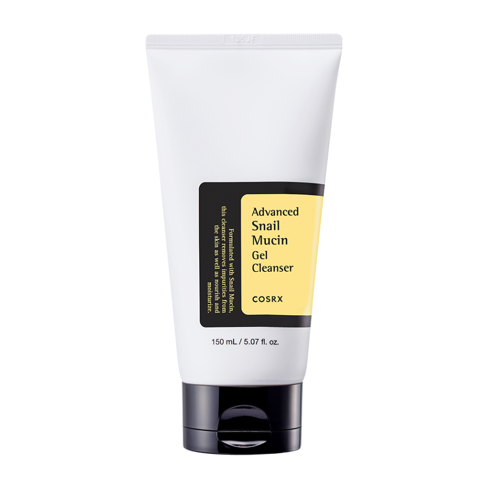 COSRX Advanced Snail Mucin Gel Cleanser 150ml regenererer huden.