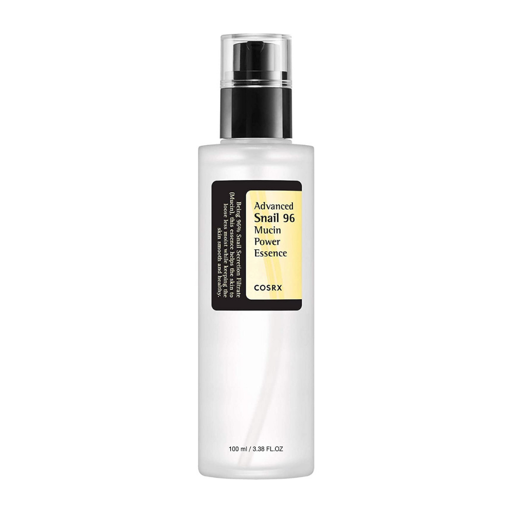 COSRX asiatisk kosmetik med Advanced Snail 96 Mucin Power Essence 100ml til koreansk hudpleje.